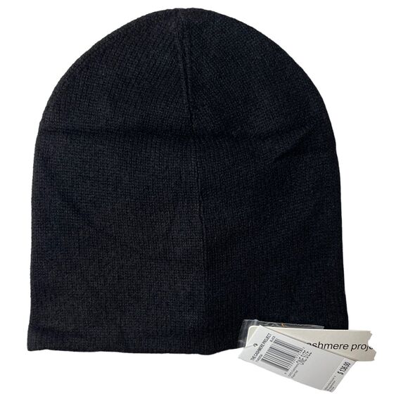 The Cashmere Project Black Hat with Pearls‎ New